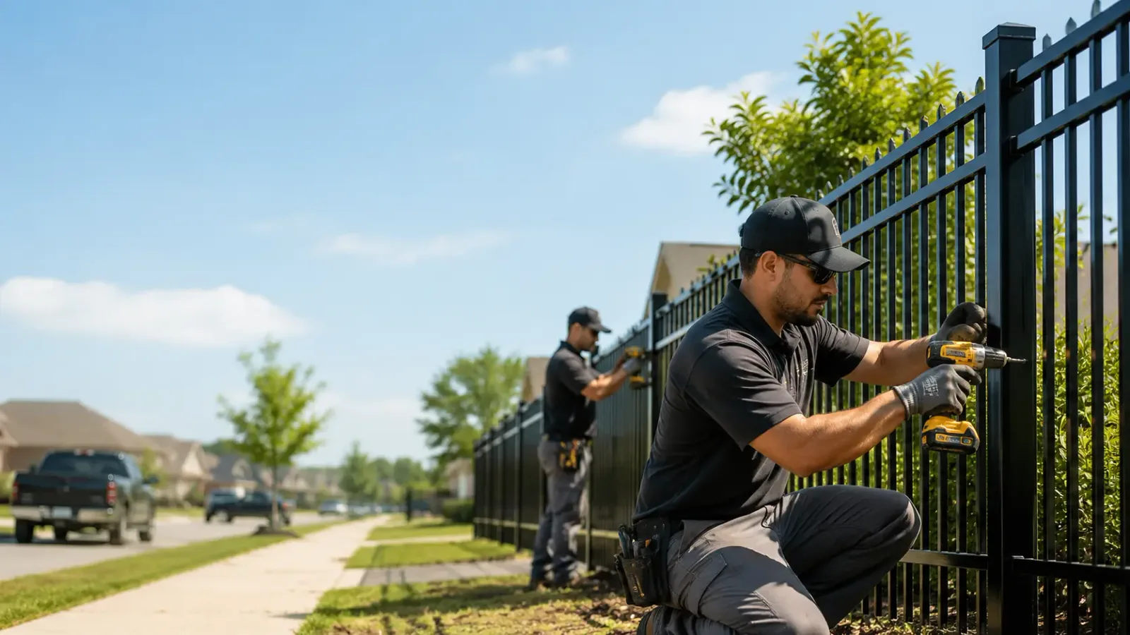Metal Fence Installation in Chaptico, MD